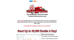 Desktop Screenshot of emailpowersystem.com